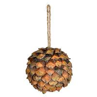 Vickerman 5.5" Chip Pinecone Drop Style Christmas Ornament (2 Pack)