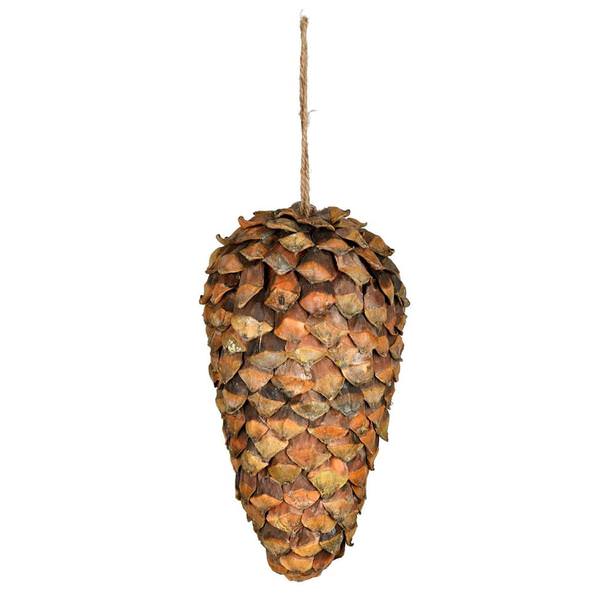 11" Chip Pinecone Drop Style Christmas Ornament
