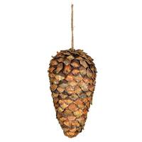 Vickerman 11" Chip Pinecone Drop Style Christmas Ornament