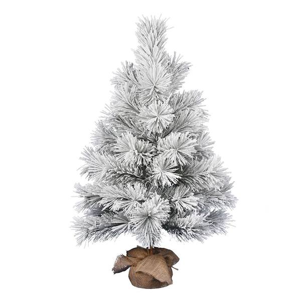 3' Artificial Frosted Beckett Pine Tree
