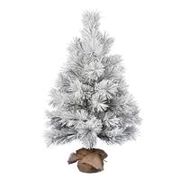 Vickerman 3' Artificial Frosted Beckett Pine Tree