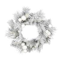 Vickerman 24" Artificial Frosted Beacon Pine