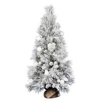 Vickerman 4' Artificial Frosted Beacon Pine Tree