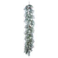 Vickerman 6' Artificial Frosted Ansell Pine Garland