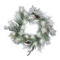 Vickerman 24" Artificial Frosted Ansell Pine