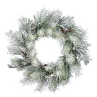 Vickerman 30" Artificial Frosted Ansell Pine