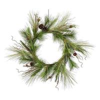 Vickerman 24" Artificial Ridgeville Pine Wreath