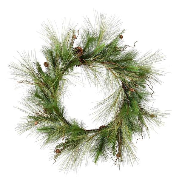 30" Artificial Ridgeville Pine Wreath