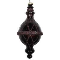 Vickerman 10'' Chocolate Candy Glitter Net Drop Ornament