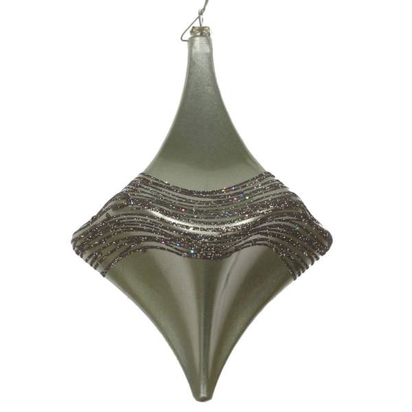 8" Wrought Iron Candy Glitter Drop Ornament