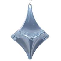 Vickerman 8" Periwinkle Candy Glitter Drop Ornament
