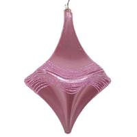 Vickerman 8" Pink Candy Glitter Drop Ornament