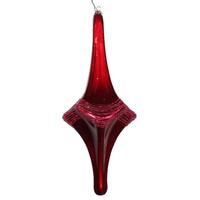 Vickerman 12" Wine Candy Glitter Drop Ornament