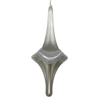 Vickerman 12" Limestone Candy Glitter Drop Ornament