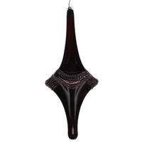 Vickerman 12'' Chocolate Candy Glitter Drop Ornament