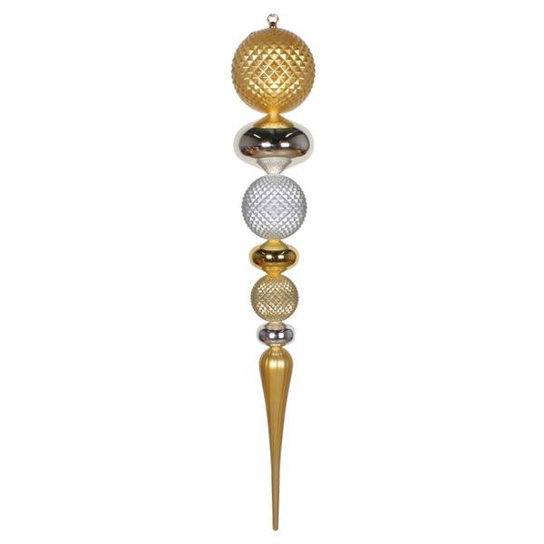 42" Champagne / Silver / Gold Durian Finial Ornament