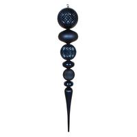 Vickerman 42" Midnight Blue Candy Durian Finial Ornament