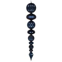 Vickerman 45" Midnight Blue Durian Finial Ornament