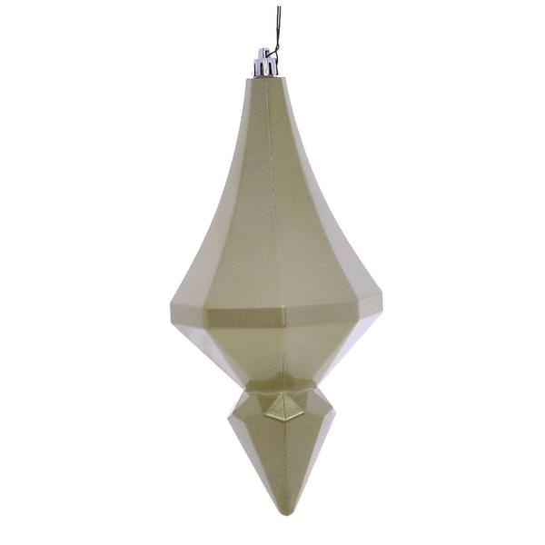 8" Wrought Iron Candy Diamond Finial Ornament (2 pack)