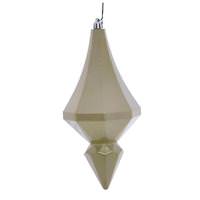 Vickerman 8" Wrought Iron Candy Diamond Finial Ornament (2 pack)