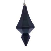Vickerman 8" Emerald Candy Diamond Finial Ornament (2 pack)