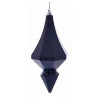 Vickerman 8" Sea Blue Candy Diamond Finial Ornament (2 pack)