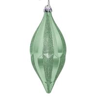 Vickerman 10" Baby Blue Candy Glitter Shuttle Ornament (2 pack)
