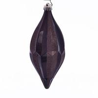 Vickerman 10" Chocolate Candy Glitter Shuttle Ornament (2 pack)