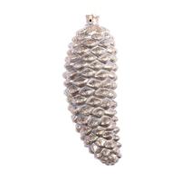 Vickerman 8" Mocha Antique Pine Cone Ornament (2 pack)