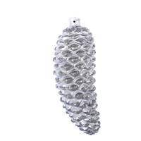 Vickerman 8" Gunmetal Antique Pine Cone Ornament (2 pack)