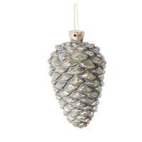 Vickerman 5.5" Champagne Antique Pine Cone Ornament (3 pack)