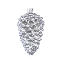 Vickerman 5.5" Gunmetal Antique Pine Cone Ornament (3 pack)