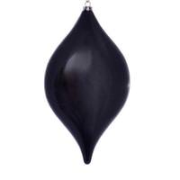 Vickerman 11.5"  Moss Green Wood Grain Drop Ornament (2 pack)