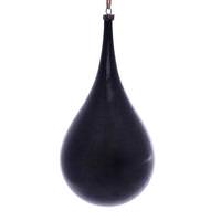 Vickerman 4" Moss Green Wood Grain Teardrop Ornament (2 pack)