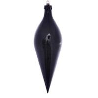 Vickerman 12" Moss Green Wood Grain Shuttle Ornament (2 pack)