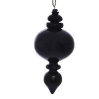 Vickerman 9" Moss Green Wood Grain Round Finial Ornament (3 pack)