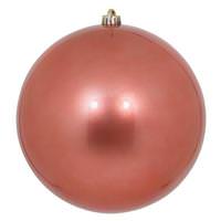 Vickerman 3" Coral Candy Ball Ornament (12 pack)