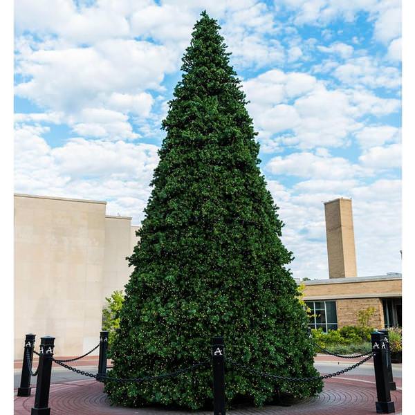 24' x 165" Artificial Grand Teton Frame Tree 12150 Warm White Lights