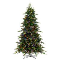 Vickerman 10' x 59" Artificial Natural Fraser Fir 1000 Multi-Color Lights