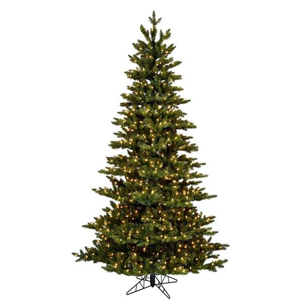 8.5' x 66" Artificial Natural Fraser Fir 1100 Clear Lights