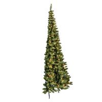 Vickerman 9' x 62" Artificial Chapel Pine Half 650 Warm White Lights