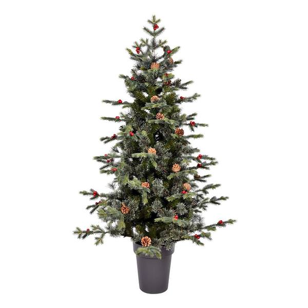 5' x 41" Artificial Potted Timberline