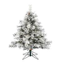 Vickerman 4.5' x 44" Artificial Flocked Cheshire