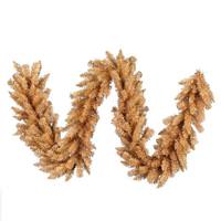 Vickerman 9' x 14" Artificial Gold Fir Garland