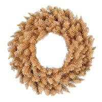 View 36" Artificial Gold Fir Wreath