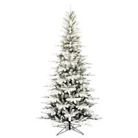 Vickerman 8.5' x 47" Artificial Flocked Stratton Pine