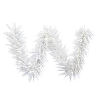 Vickerman 9' x 14" Artificial Flocked Cedar Pine Garland