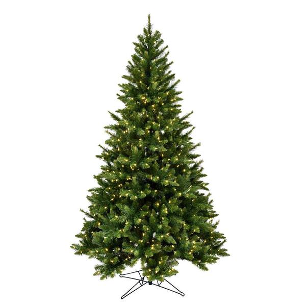 3.5' x 20" Artificial Bennington Spruce 200 Warm White Lights