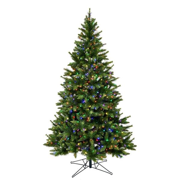 3.5' x 20" Artificial Bennington Spruce 200 Multi-Color Lights