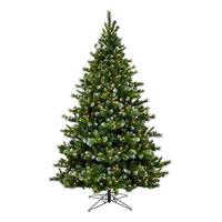 Vickerman 3.5' x 19" Artificial New Haven Spruce 150 Clear Lights